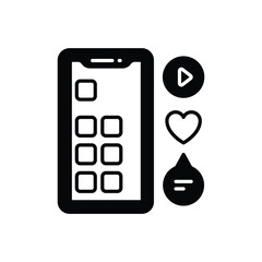 Social Media vector icon