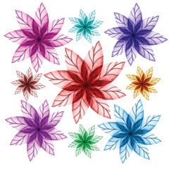 buket bunga bunga cat air kuning dengan latar belakang putih