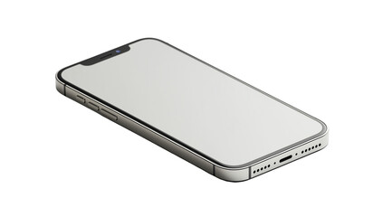 PNG, Gadget, smartphone isolated on white background, generated by Generative AI technology.