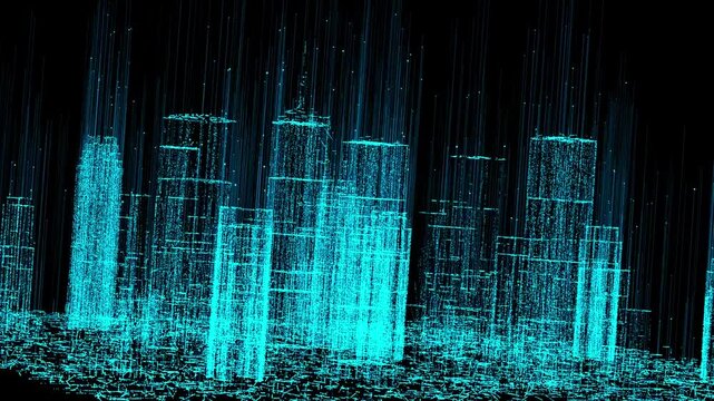 abstract binary background