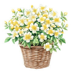 Obraz premium Blossom Spring Clipart Vector Illustration