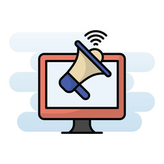 Digital Marketing vector icon