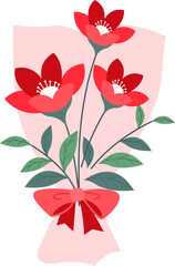 Valentine Flower Bouquet