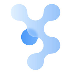 Abstract Infographic Glassmorphism UI Icon Sign and Symbol Design Illustrator	