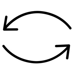 Refresh Reload Web Line Icon