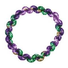 Mardi Gras Party Clipart Vector Illustration