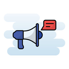 Megaphone vector icon
