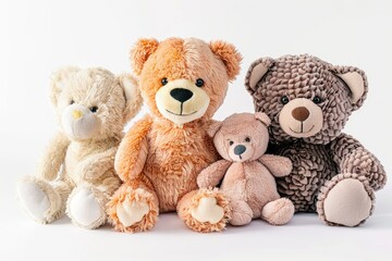 Clear Pixel Picture of Stuffed Animals Collection  Adorable Toy Portraits