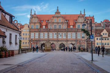 Obraz premium Gdansk, Poland - December 21 2024 