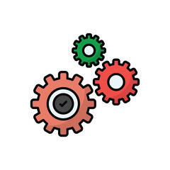 Configuration vector icon