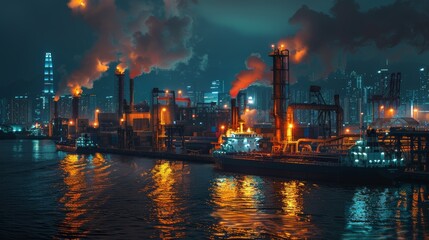 Visual representation of intricate global value chains in international trade and supply networks