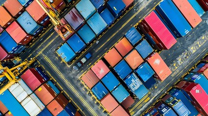 Illustration of complex global value chains in international trade and supply networks
