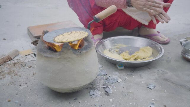 The Traditional Art of Chapati Making in India