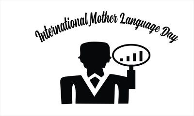 This is Eye Soothing, Trendy & Minimalist Icon Design for International Mother Language  Day. Express your unique style with our custom-designed Icon.
