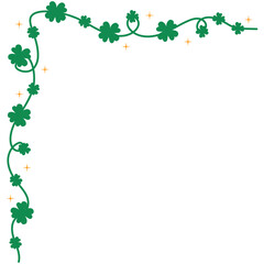 St. Patricks Day Corner Decoration