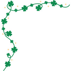 St. Patricks Day Corner Decoration