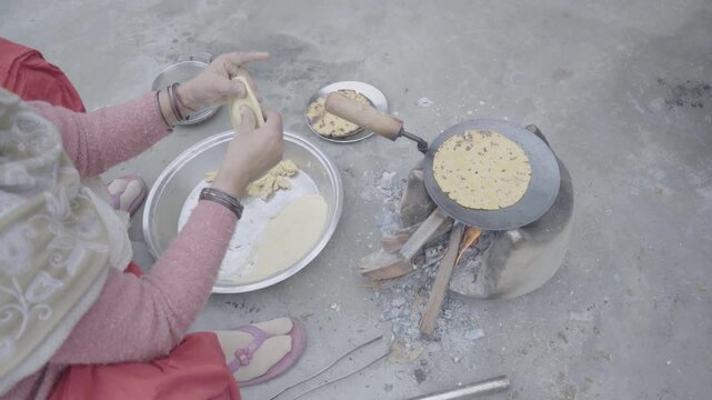 The Traditional Art of Chapati Making in India