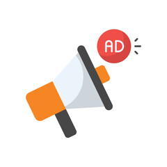 Advertise vector icon