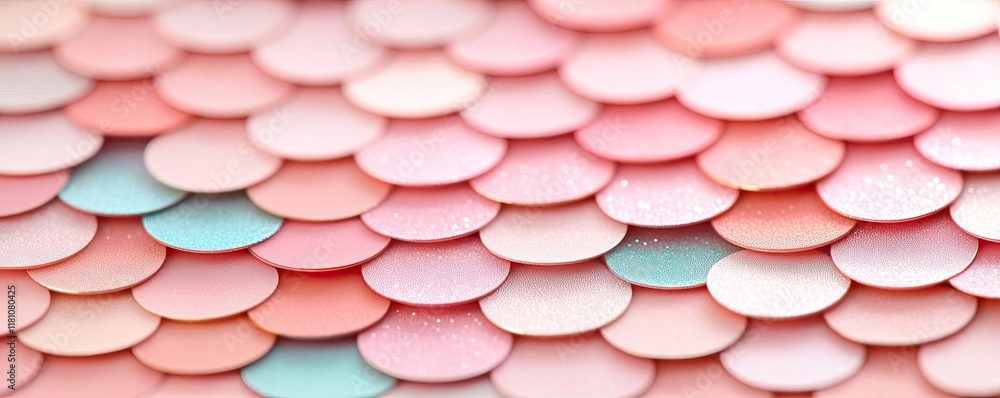 Poster dots abstract background concept. vibrant pastel scales create an eye-catching pattern with soft col