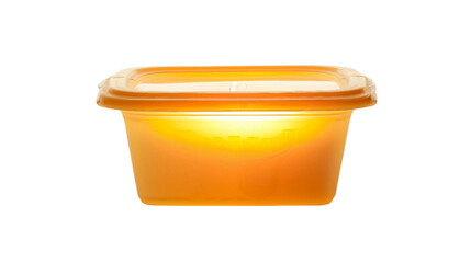 Labeled Container on transparent background PNG.