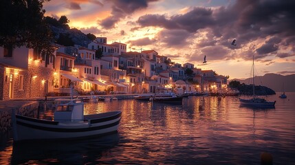 Hydra Island Greece 16k Resolution Ultra Photorealistic"