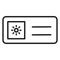 Minimalist toggle line icon featuring a sleek, modern design. Perfect for user interface elements, navigation controls, and settings. Simple, versatile, and ideal for digital or web applications.