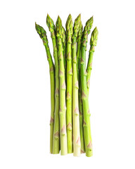 High-Quality PNG spinach bundles on white background