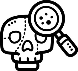 Anthropology doodle vector icon and illustration