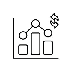 Exchange vector icon