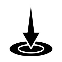 Fototapeta premium Impact Icon