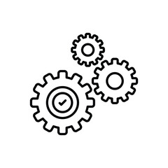 Configuration vector icon