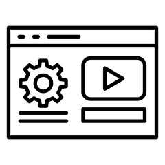 Fototapeta premium Platform Icon