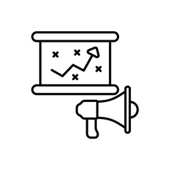 Marketing Plan vector icon