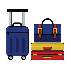 Travel Luggage Illustration