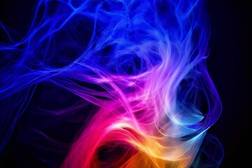 feeling filaments thin glowing strands of light extending from t