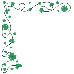 St. Patrick's Clover Corner