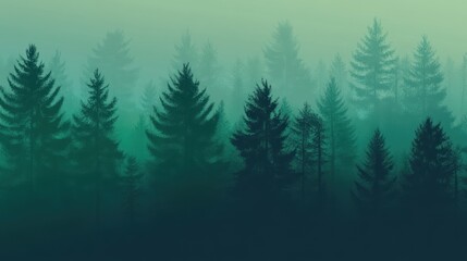 Obraz premium A Dreamlike Forest