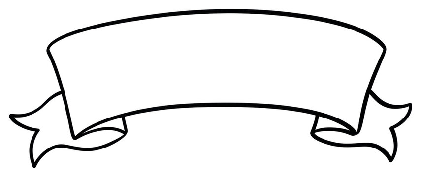 PNG Ribbon banner design illustration decorative.