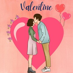 valentine day card