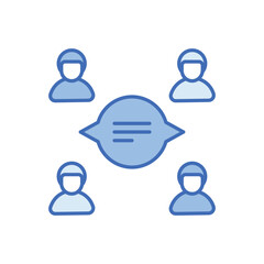 Social Engagement vector icon