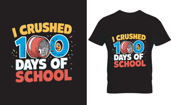 100 days of school design by seligraphicsbd