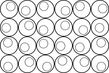 Circles for coloring, Creativity, Coloring exercises, Circles, Pictures consist of several circles pasted together as pictures, Patterns on products, Covers, Wraps.