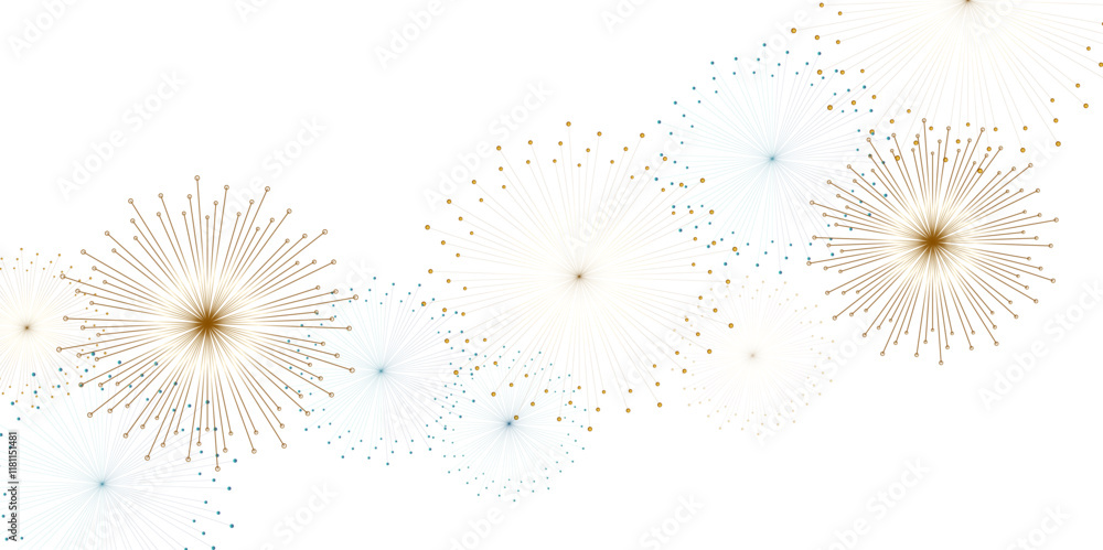 Poster modern minimal and clean white gold background with realistic line wave geometric circle shape, abst