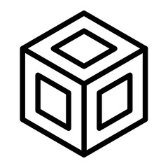 hexagon Line Icon