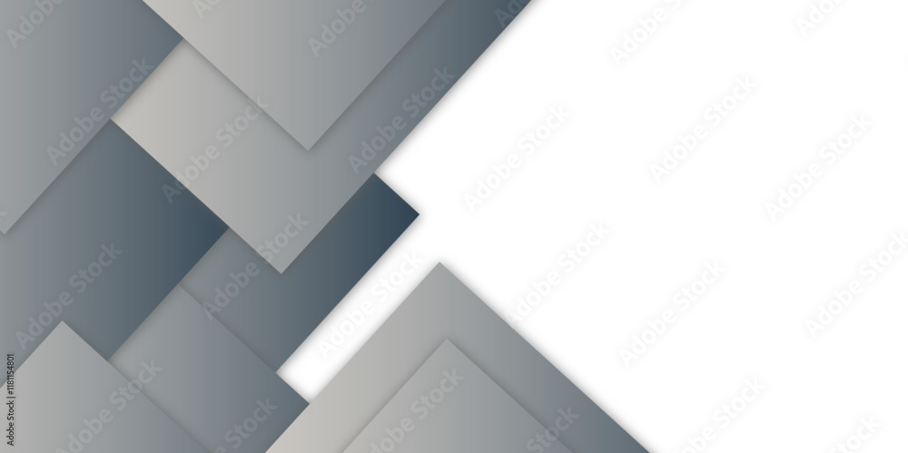 Aufkleber grey blue teal abstract background geometry triangle diagonal neon light and layer element. modern a