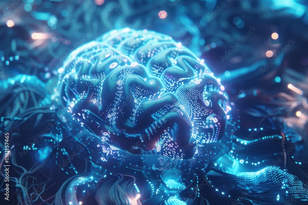Poster innovative ai brain chip enhances understanding of neural networks and pathways
