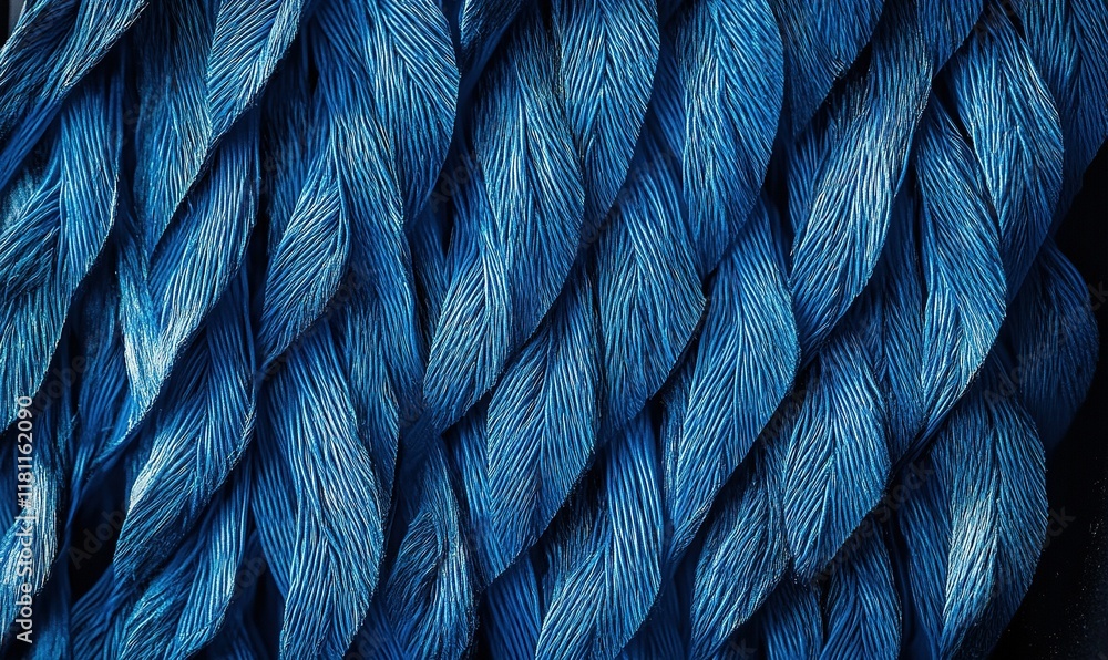Poster close-up blue textured scales pattern background for design.