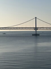 A bridge by the sea