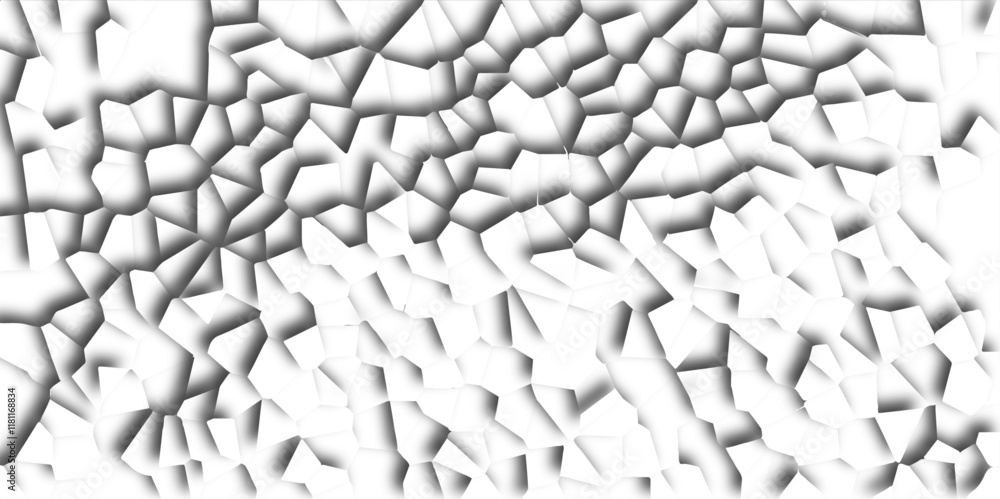 Poster abstract colorful background with polygon or vector frame. texture of geometric shapes with shadows 