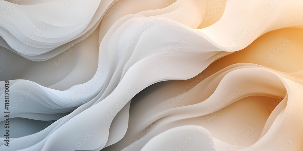 Poster abstract liquid flow: a captivating, abstract image of liquid forms that seem to dance and flow, cap